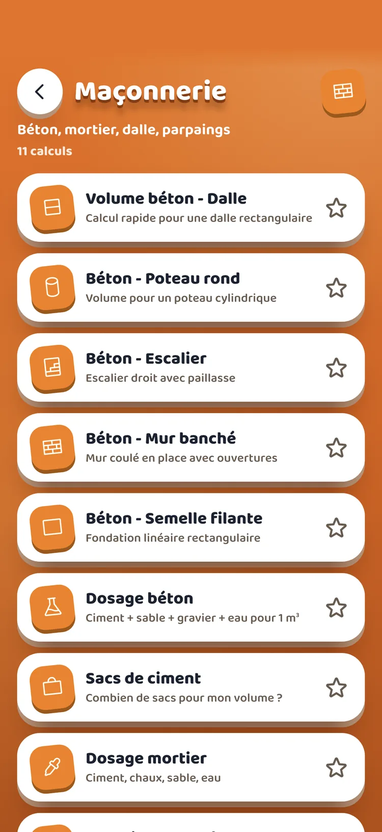 Les calculs de maçonnerie dans Blok